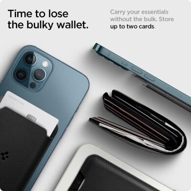 Кардхолдер Spigen (SGP) Valentinus (MagFit) AMP02284 - Black