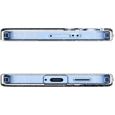 Защитный чехол Spigen (SGP) Liquid Crystal Glitter для Samsung Galaxy S25 (S931) ACS08997 - Crystal Quartz