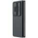 Защитный чехол NILLKIN CamShield Silky Silicone Case (FF) для Samsung Galaxy Fold 4 - Black. Фото 2 из 16