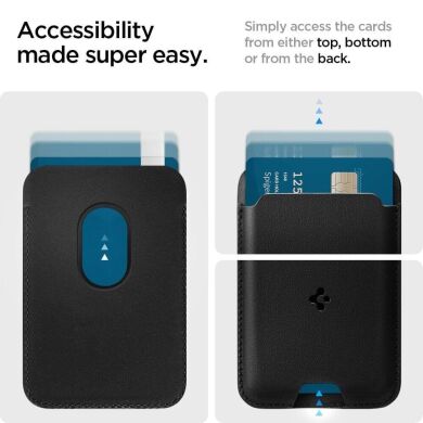 Кардхолдер Spigen (SGP) Valentinus (MagFit) AMP02284 - Black