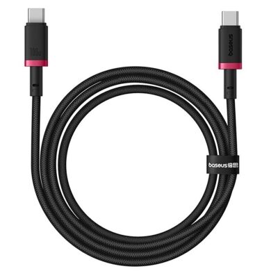 Кабель Baseus Dura Series Type-C to Type-C (100W, 1m) P10377803U01-01 - Black / Red