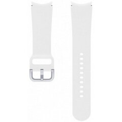 Оригинальный ремешок Sport Band (Size S/M) для Samsung Galaxy Watch 4 / 4 Classic / 5 / 5 Pro / 6 / 6 Classic (ET-SFR86SWEGRU) - White
