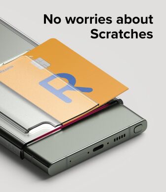 Захисний чохол Ringke Fusion Card для Samsung Galaxy S23 Ultra (S918) 8809919301480 - Clear