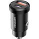 Автомобільний зарядний пристрій ESSAGER Gyroscope Mini 45W (Type-C + USB) ECCAC45-TL01-Z - Black
