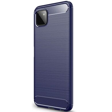 Защитный чехол UniCase Carbon для Samsung Galaxy A22 5G (A226) - Blue
