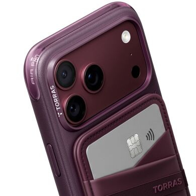 Кардхолдер TORRAS MagHold Wallet - Wine Red