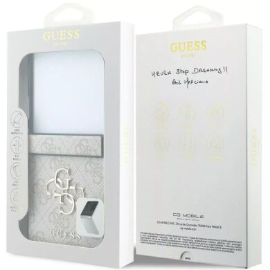 Защитный чехол Guess Big 4G Logo для Samsung Galaxy Flip 8 (GUHCZF84GMGPI) - Pink