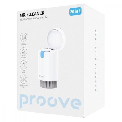 Набор для чистки гаджетов Proove Mr. Cleaner 20in1 - White