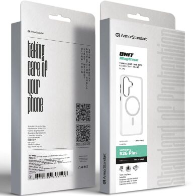 Захисний чохол ArmorStandart Unit MagSafe для Samsung Galaxy S26 Plus (S947) - Matte Clear