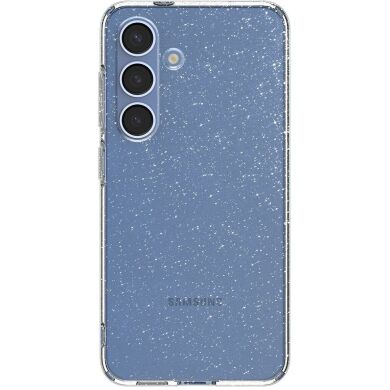 Защитный чехол Spigen (SGP) Liquid Crystal Glitter для Samsung Galaxy S25 (S931) ACS08997 - Crystal Quartz
