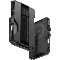 Кардхолдер AULUMU G03 Carbon Fiber Cover Magnetic - Black