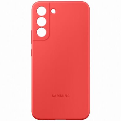 Чехол Silicone Cover для Samsung Galaxy S22 Plus (S906) EF-PS906TPEGRU - Glow Red