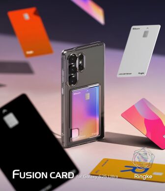 Защитный чехол Ringke Fusion Card для Samsung Galaxy S25 Ultra (S938) 8800274969056 - Clear