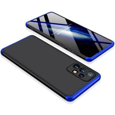 Защитный чехол GKK Double Dip Case для Samsung Galaxy A73 (A736) - Black / Blue