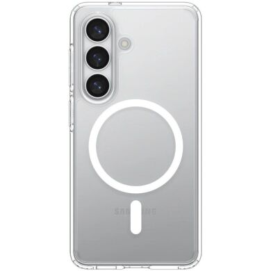 Захисний чохол Spigen Ultra Hybrid (MagFit) для Samsung Galaxy S26 (S942) ACS10734 - Clear / White