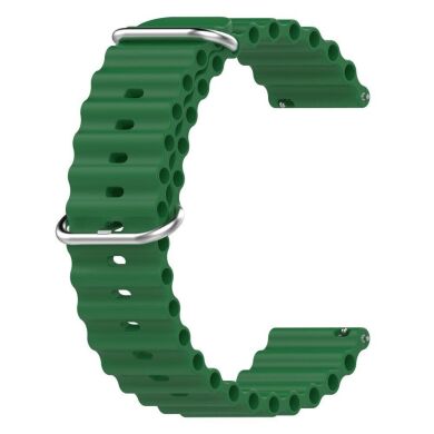 Ремінець Deexe Ocean Strap для годинників з шириною кріплення 20 мм - Green