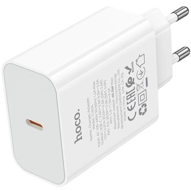Сетевое зарядное устройство Hoco C612A PD40W (Type-C) - White