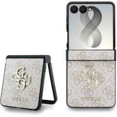 Защитный чехол Guess Big 4G Logo для Samsung Galaxy Flip 8 (GUHCZF84GMGPI) - Pink