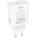 Сетевое зарядное устройство Hoco C612A PD40W (Type-C) - White. Фото 5 из 6