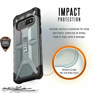 Чохол URBAN ARMOR GEAR (UAG) Plasma для Samsung Galaxy S10 (G973) - Ice