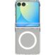 Защитный чехол Spigen (SGP) Ultra Hybrid Pro (MagFit) для Samsung Galaxy Flip 7 (ACS09559) - Clear / White. Фото 5 из 24