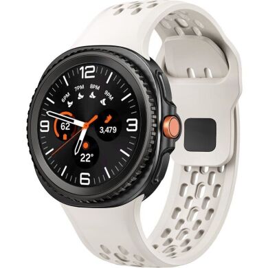 Ремешок KALEBOL Hole Design для Samsung Galaxy Watch 8 (40/44mm) / 8 Classic - Beige