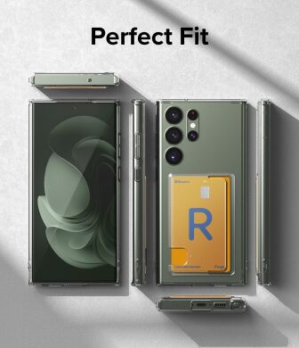 Захисний чохол Ringke Fusion Card для Samsung Galaxy S23 Ultra (S918) 8809919301480 - Clear
