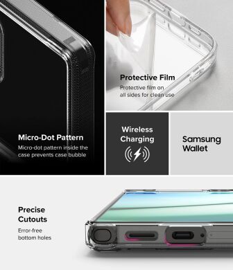 Защитный чехол Ringke Fusion Card для Samsung Galaxy S25 Ultra (S938) 8800274969056 - Clear