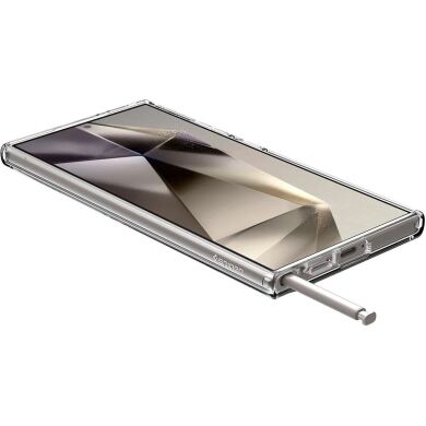 Захисний чохол Spigen (SGP) Ultra Hybrid OneTap Ring для Samsung Galaxy S24 Ultra (S928) ACS07297 - White