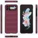 Защитный чехол Deexe Terra Case (FF) для Samsung Galaxy Flip 4 - Wine Red. Фото 7 из 13