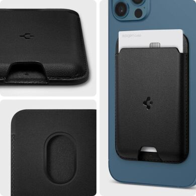 Кардхолдер Spigen (SGP) Valentinus (MagFit) AMP02284 - Black