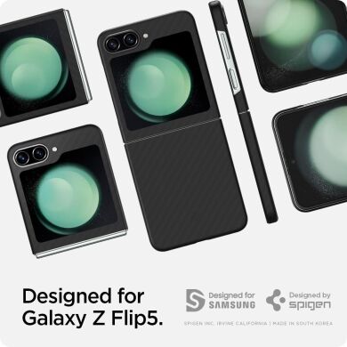 Захисний чохол Spigen (SGP) AirSkin Pro для Samsung Galaxy Flip 5 - Black