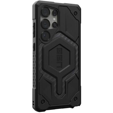 Захисний чохол URBAN ARMOR GEAR (UAG) Monarch для Samsung Galaxy S25 Ultra (S938) 214464114242 - Carbon Fiber