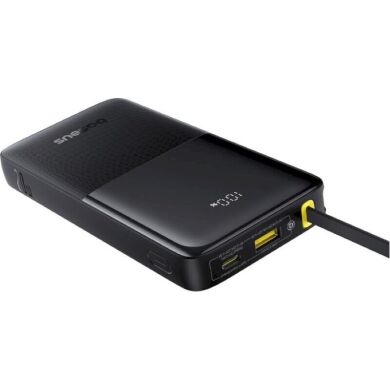 Зовнішній акумулятор Baseus Bipow 2 (20W) 10000mAh + кабель Type-C P10077101113-00 - Black