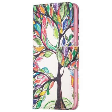Чехол-книжка Deexe Color Wallet для Samsung Galaxy A13 (А135) - Life Tree