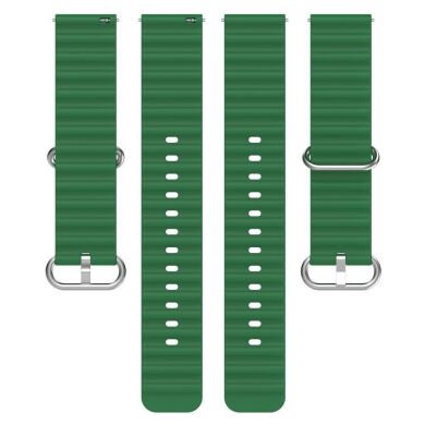 Ремінець Deexe Ocean Strap для годинників з шириною кріплення 20 мм - Green