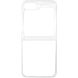 Защитный чехол Just Must Silicone Case (FF) для Samsung Galaxy Flip 6 (6977248565285) - Clear. Фото 1 из 4