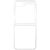 Защитный чехол Just Must Silicone Case (FF) для Samsung Galaxy Flip 6 (6977248565285) - Clear