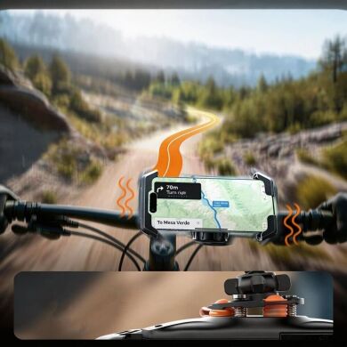 Велосипедний тримач Tech-Protect V6 Universal Mount - Black
