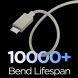 Кабель Spigen Essential EB6015CC Type-C to Type-C (60W, 1.5m) ACA10419 - Natural Titanium