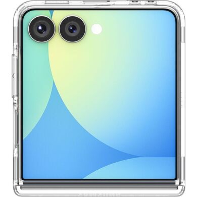 Защитный чехол Spigen (SGP) Ultra Hybrid Pro (MagFit) для Samsung Galaxy Flip 7 (ACS09559) - Clear / White