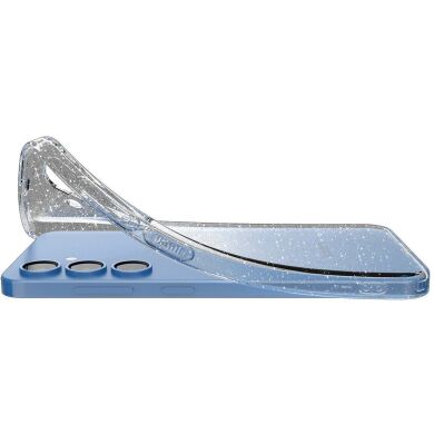 Защитный чехол Spigen (SGP) Liquid Crystal Glitter для Samsung Galaxy S25 (S931) ACS08997 - Crystal Quartz