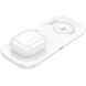 Беспроводное зарядное устройство Hoco CW65 3 in 1 (15W) - White. Фото 2 из 7