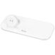 Беспроводное зарядное устройство Hoco CW65 3 in 1 (15W) - White. Фото 3 из 7