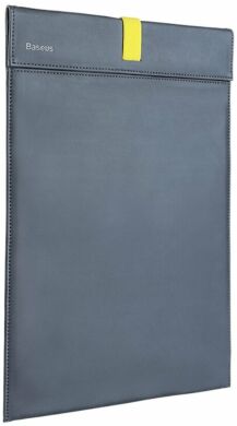 Чохол BASEUS Leather Laptop Bag для ноутбука діагоналлю до 16 дюймів - Gray