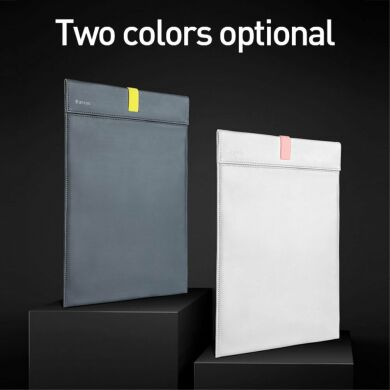 Чохол BASEUS Leather Laptop Bag для ноутбука діагоналлю до 16 дюймів - Gray