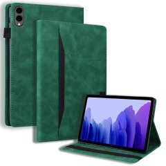 Чехол Deexe Business Style для Samsung Galaxy Tab S12 Plus - Green
