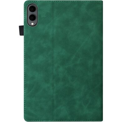 Чехол Deexe Business Style для Samsung Galaxy Tab S12 Plus - Green