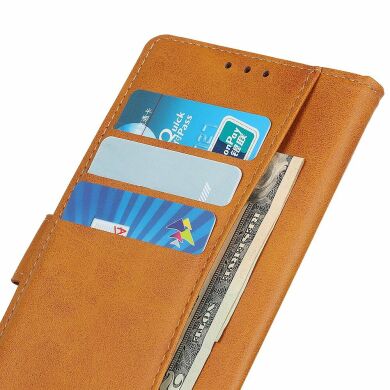 Чехол Deexe Classic Wallet для Samsung Galaxy M31 (M315) - Brown