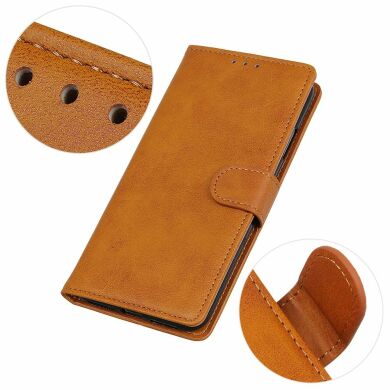 Чехол Deexe Classic Wallet для Samsung Galaxy M31 (M315) - Brown